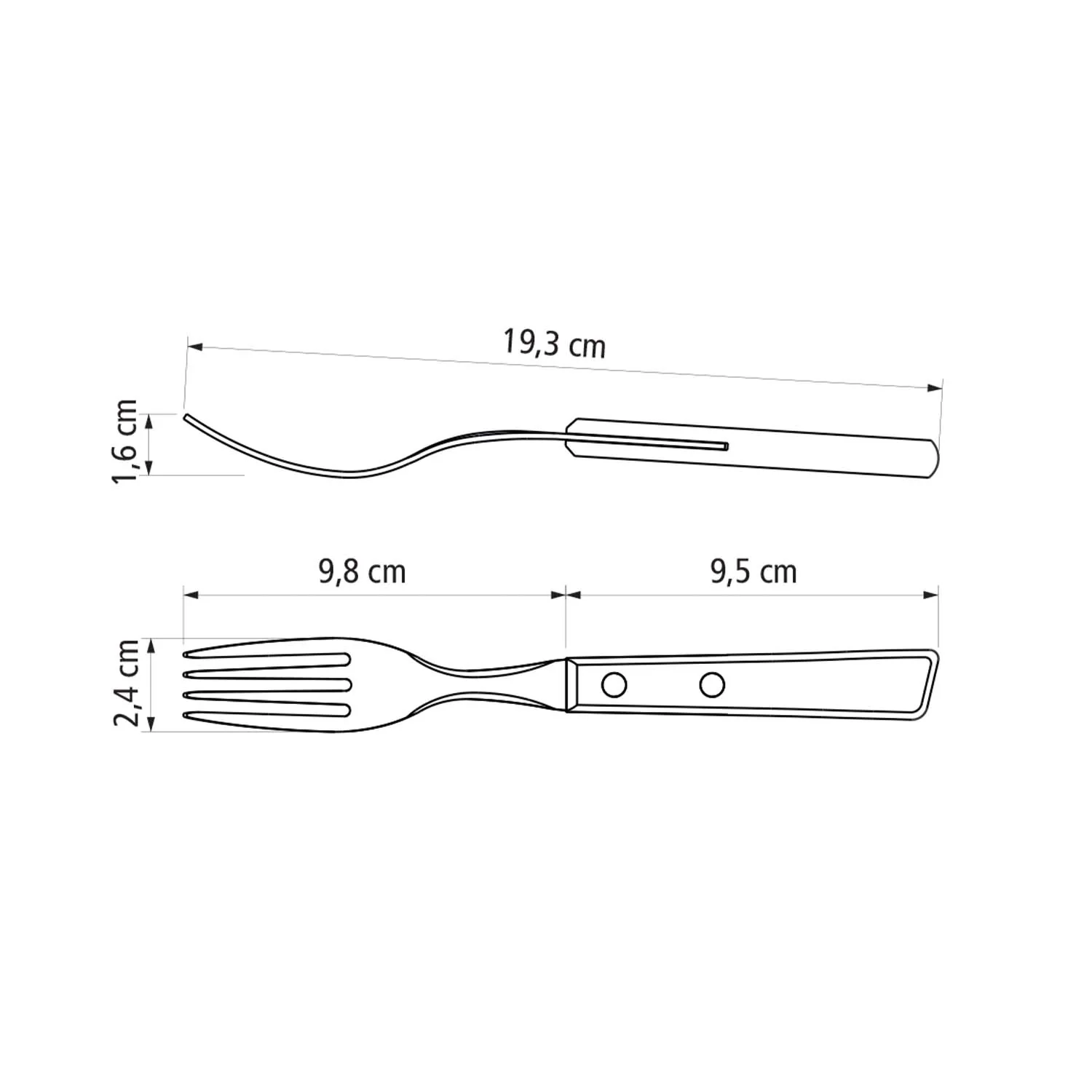 Tramontina 12 Piece Steak Cutlery Set-Service for 6 - Image 5