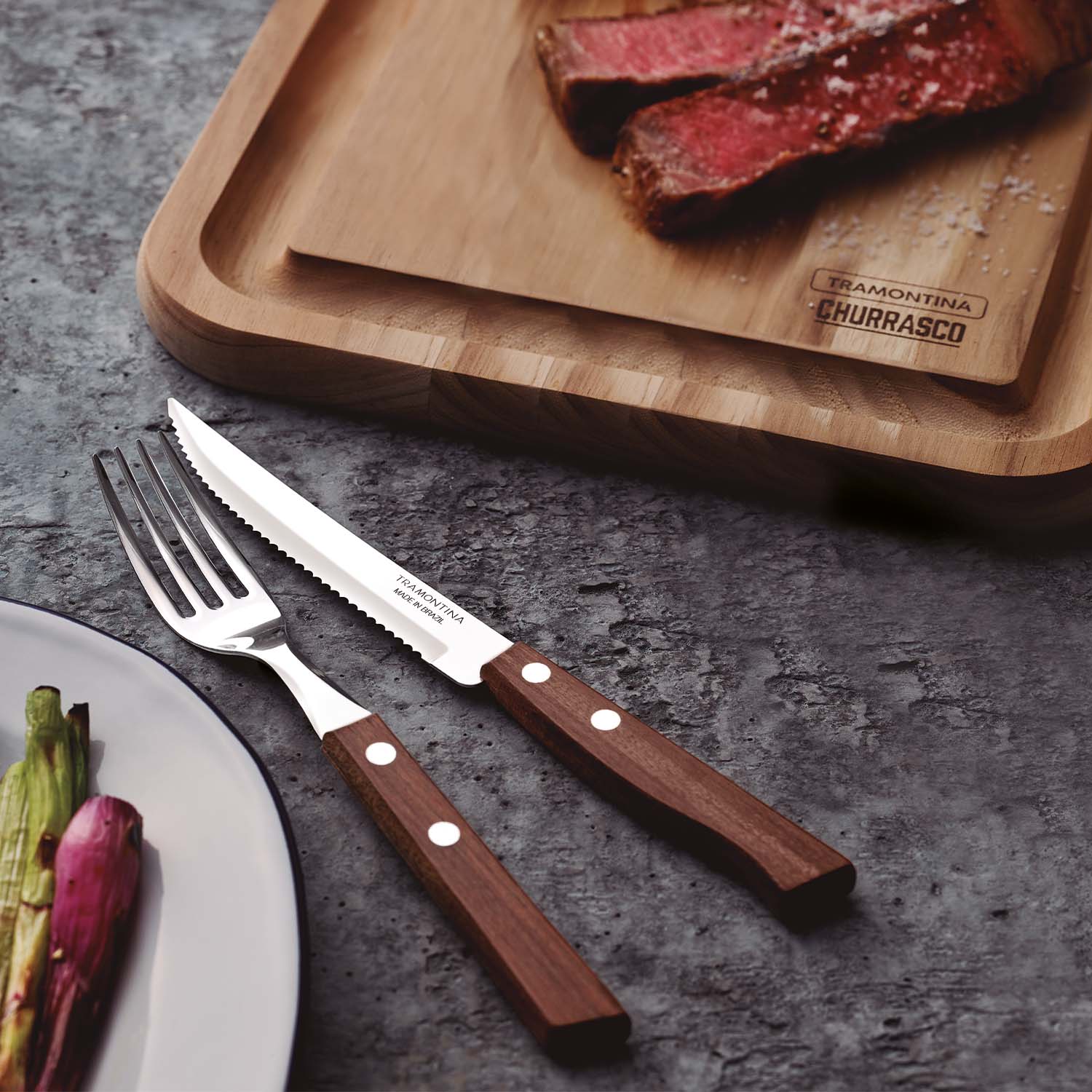 Tramontina 12 Piece Steak Cutlery Set-Service for 6 - Image 6