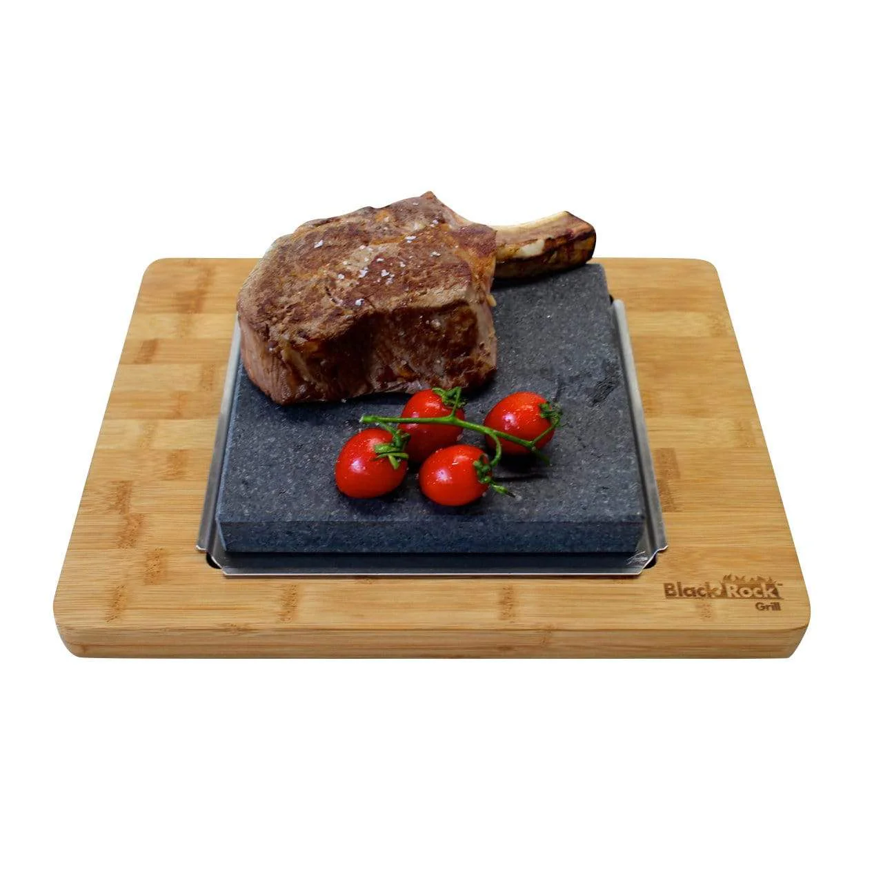GP-3627- Bamboo boards for the Big Sizzling Steak Stone Set- Case of 6 - Image 2