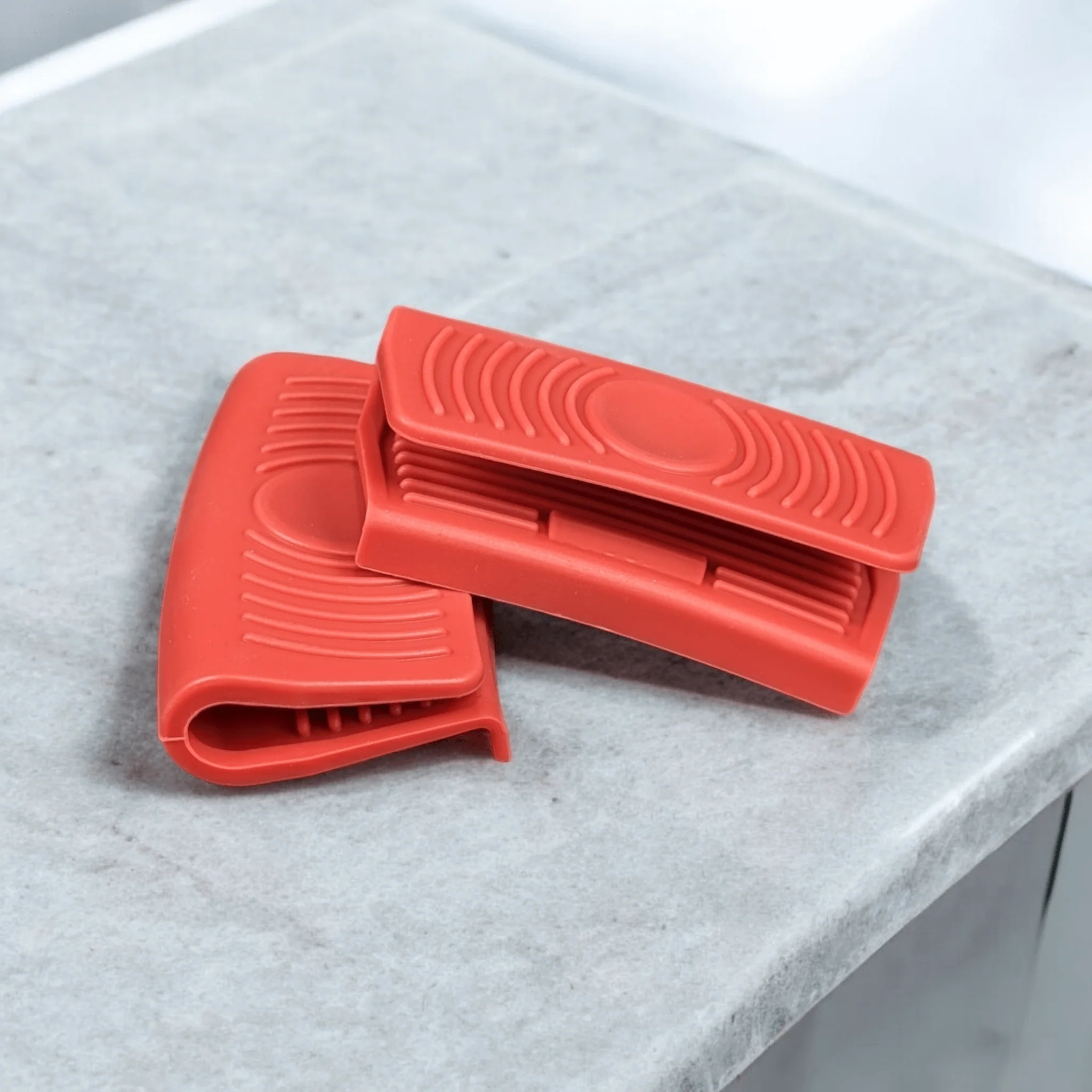 Silicone Heat Resistant Handle Holder Covers (Pair) - Premium Food-Grade Heat Protectors for Hot Handles - Image 4