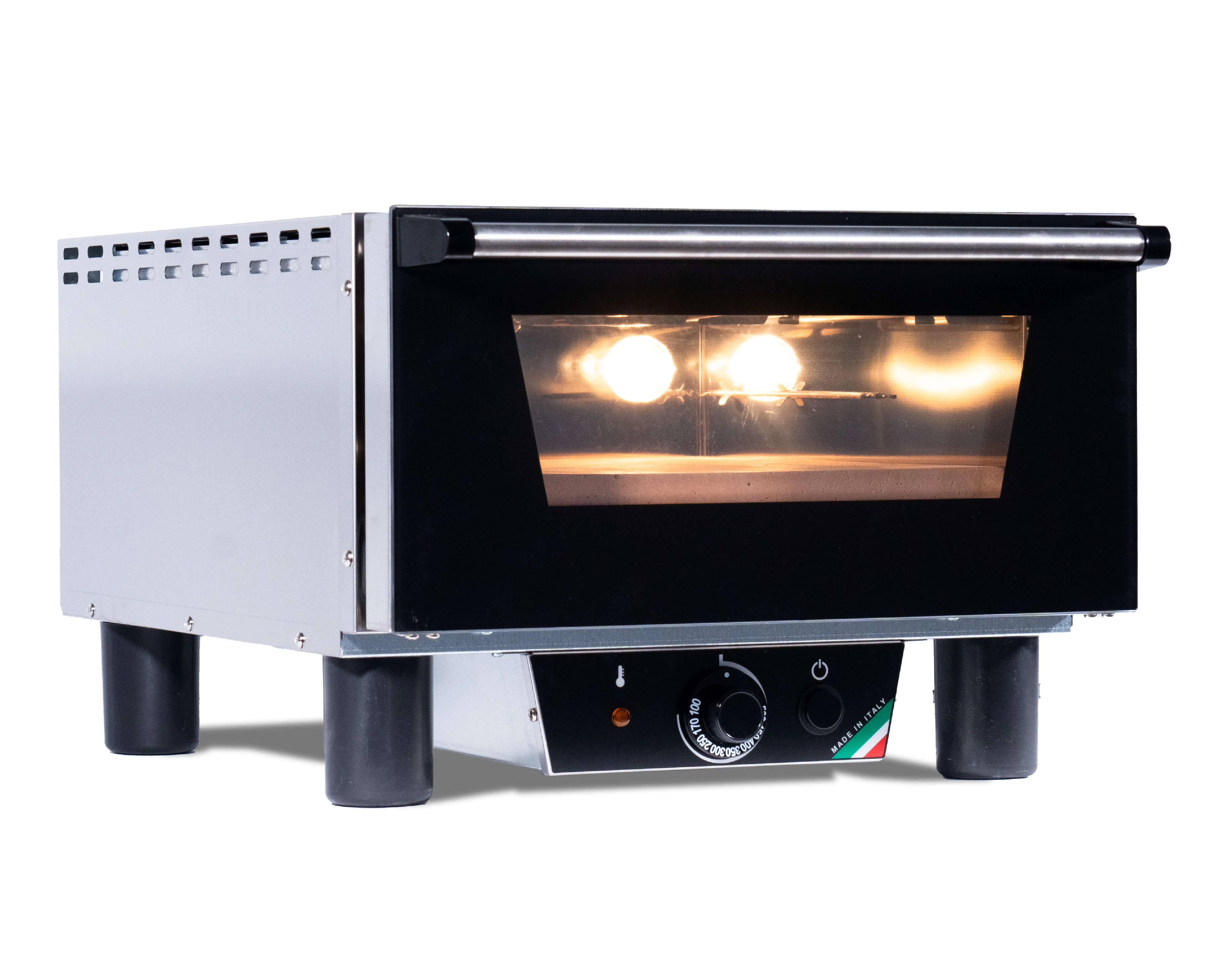 Effeuno N3 Electric Pizza Oven – 500°C Neapolitan Pizza Oven with Biscotto Stone – Indoor/Outdoor Use – Made in Italy - Image 5
