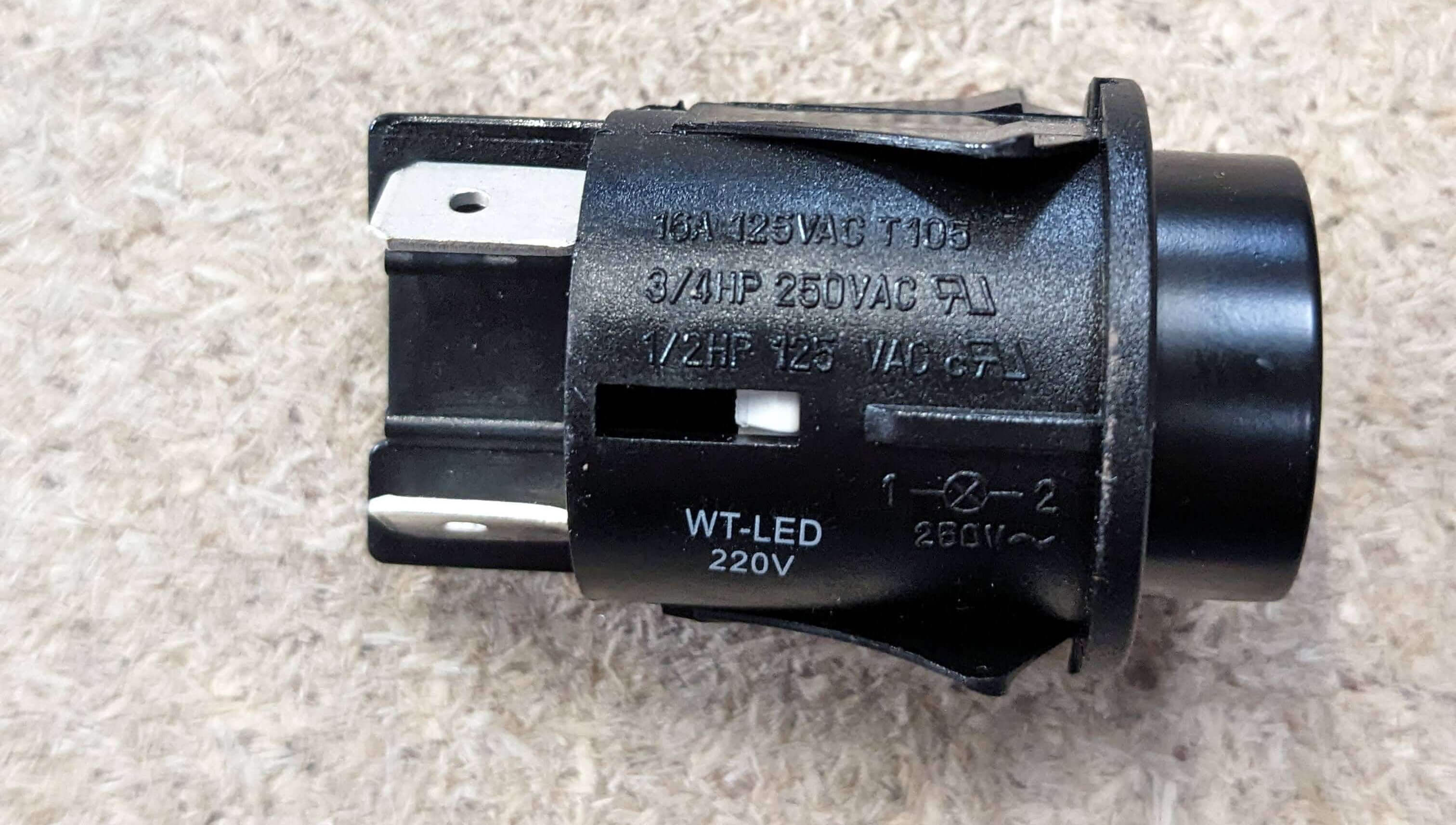 Effeuno On/Off Push Button Switch - Image 3