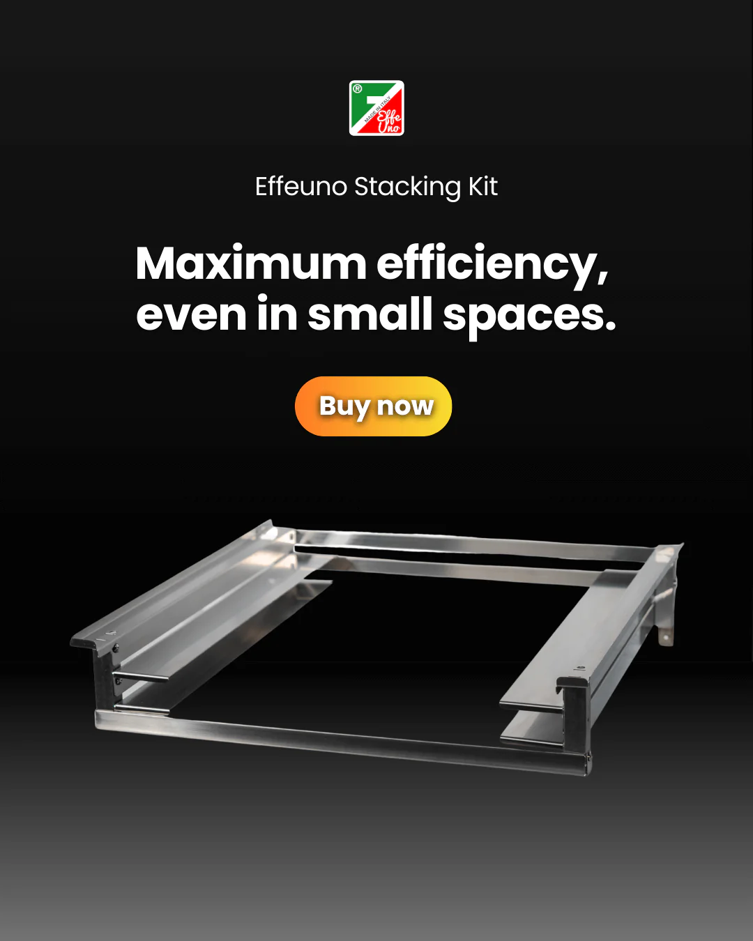 Effeuno Stacking Kit for PRO & Evolution Ovens – Safe Double Oven Mount - Image 3