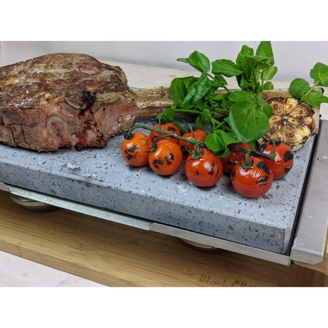 Black Rock Grill Sharing Steak Stones Grill Gift Set - Image 12