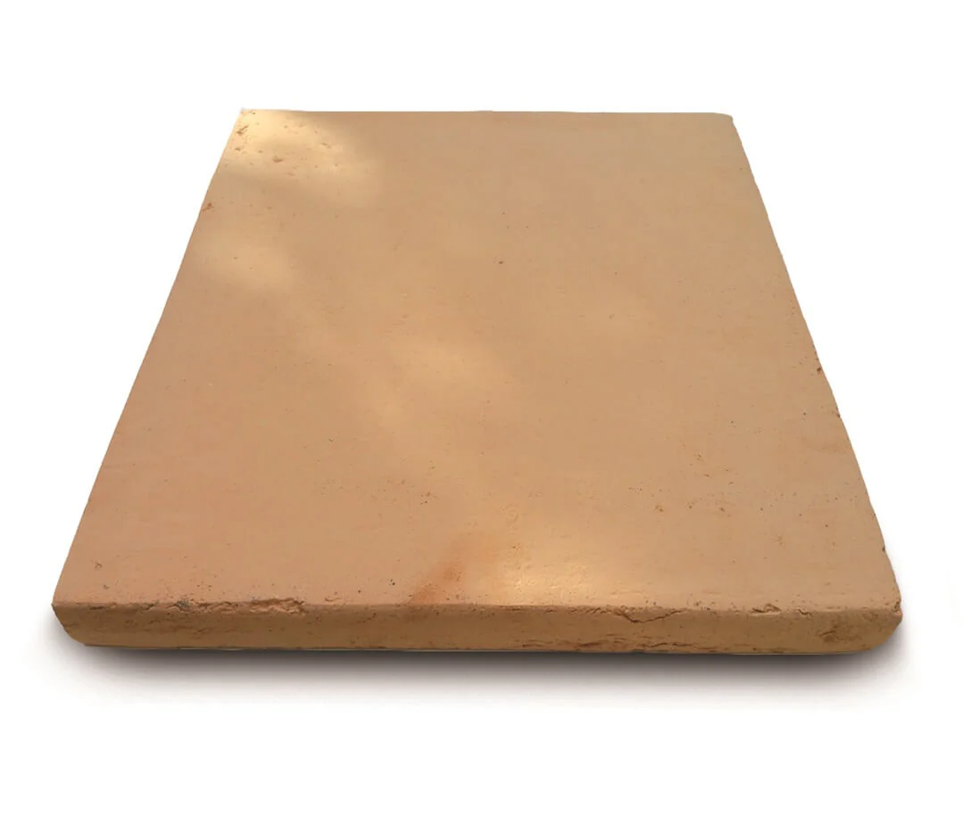 Naples Biscotto Clay Pizza Stone – 34.5x39.5x2.5 cm Neapolitan Compliant