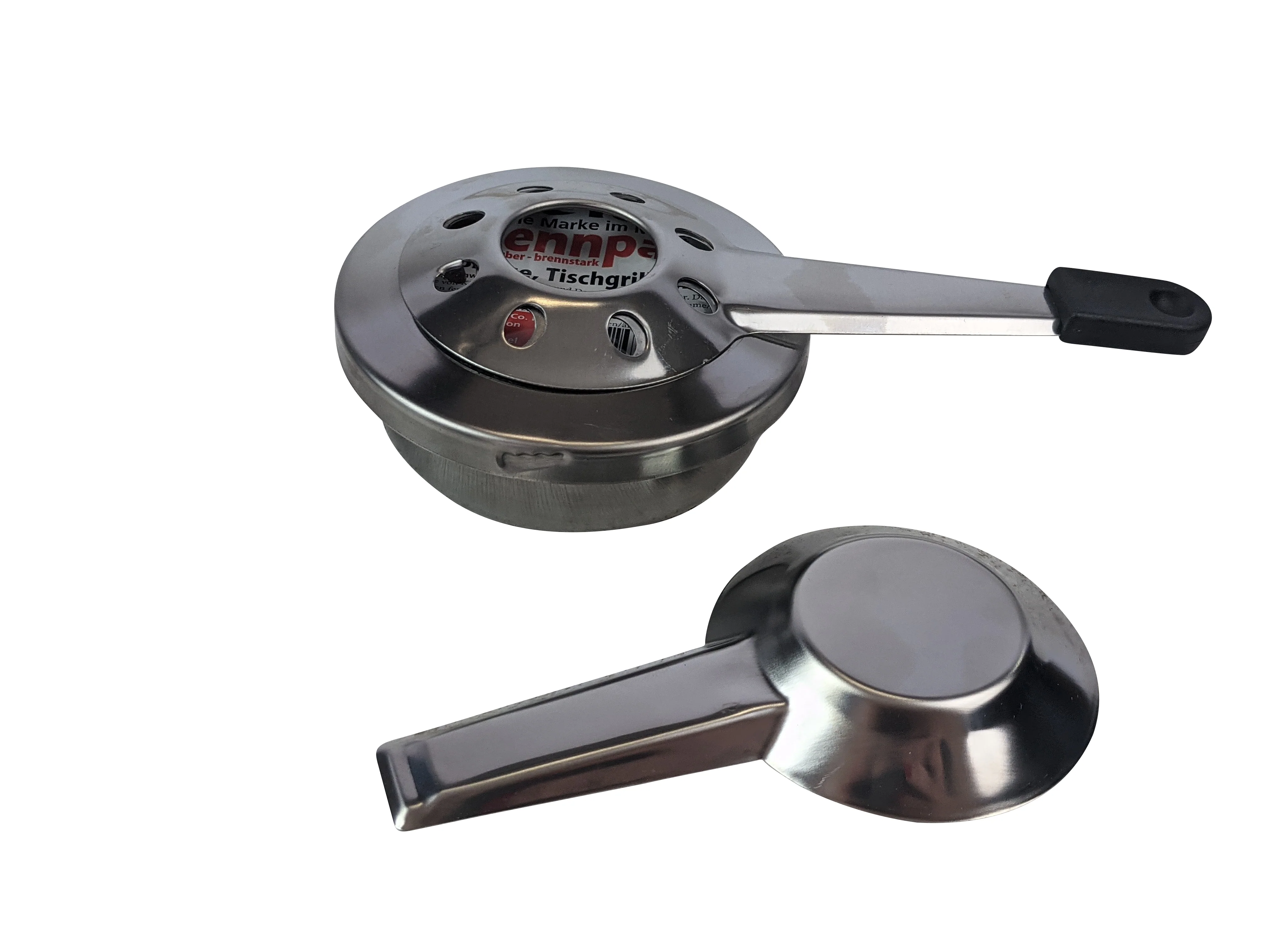Fondue Pot Burner Stainless Steel Set - Image 4