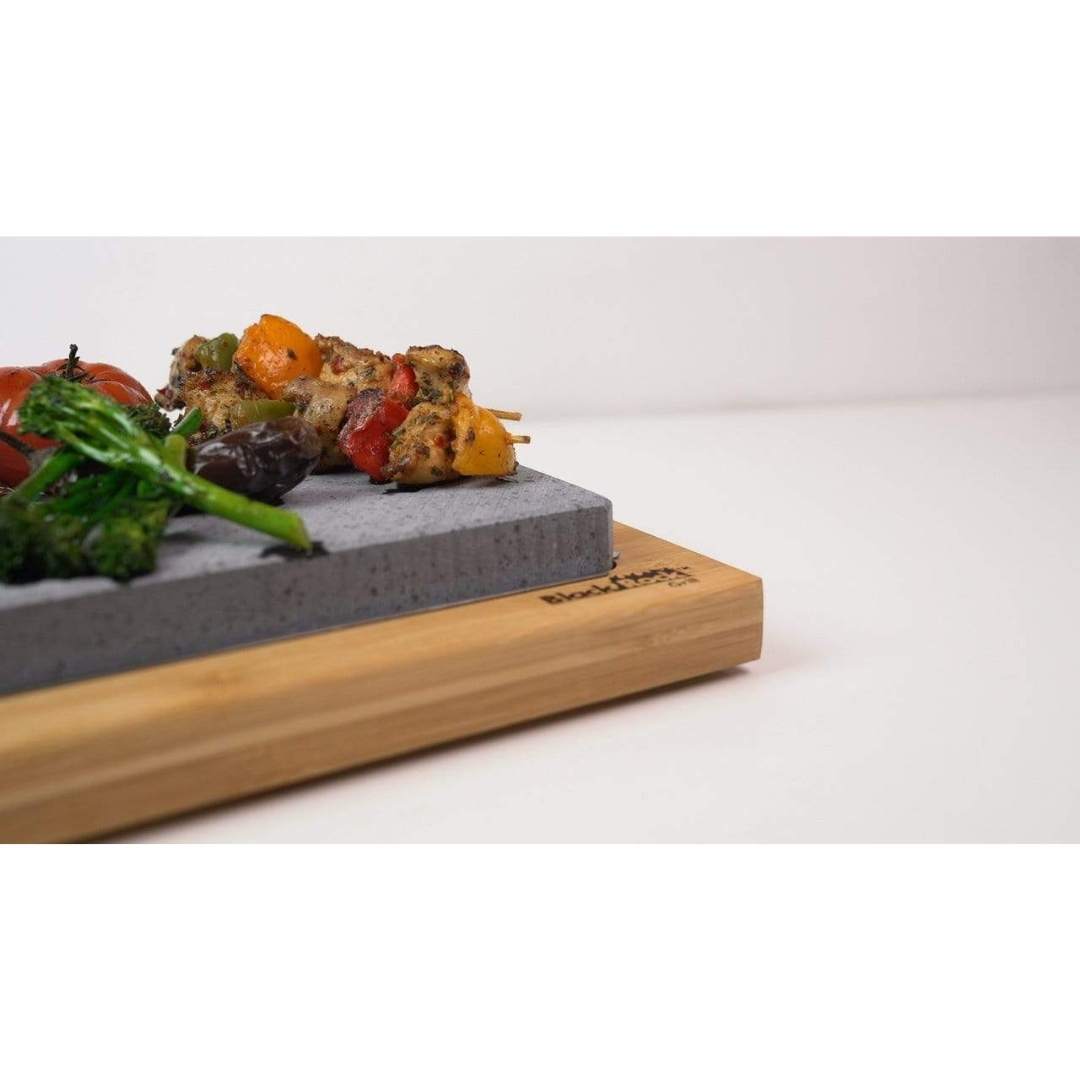 Black Rock Grill: Steak Stone Set For 2 | Sharing Steak Stone - Image 8